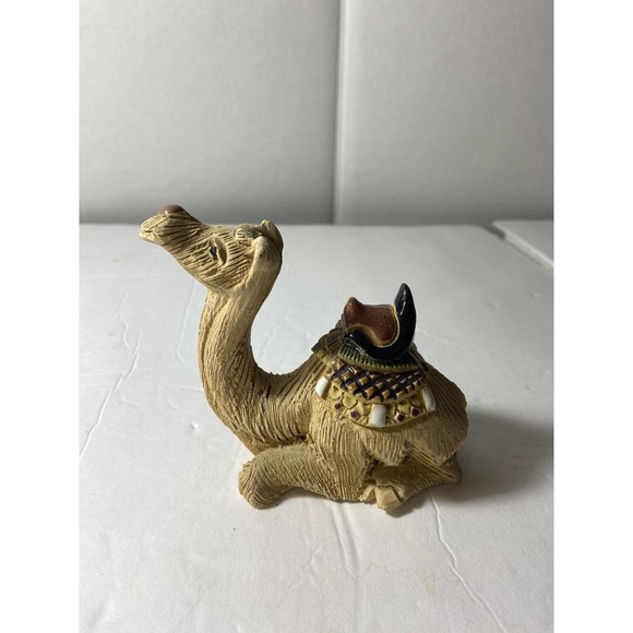 Uruguay Sleepy Camel Figurine Artesania Rinconada Art Pottery Animal Sculpture - Picture 10 of 10